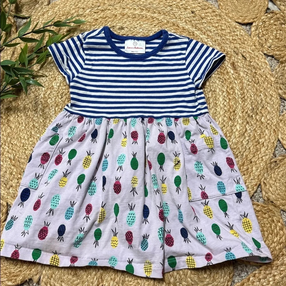 Hanna Andersson Pineapple Mixie Dress. Size 3T** read**